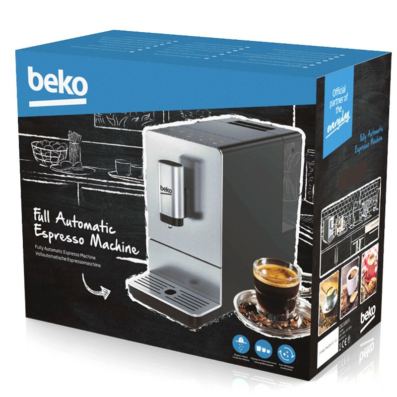 Machine café Expresso avec broyeur Beko CEG6302D