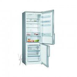 réfrigérateur combiné Inox Bosch 405L No Frost KGN49XIDP