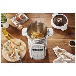 Moulinex YY4525FG robot de cuisine 1550 W 3 L Gris, Blanc