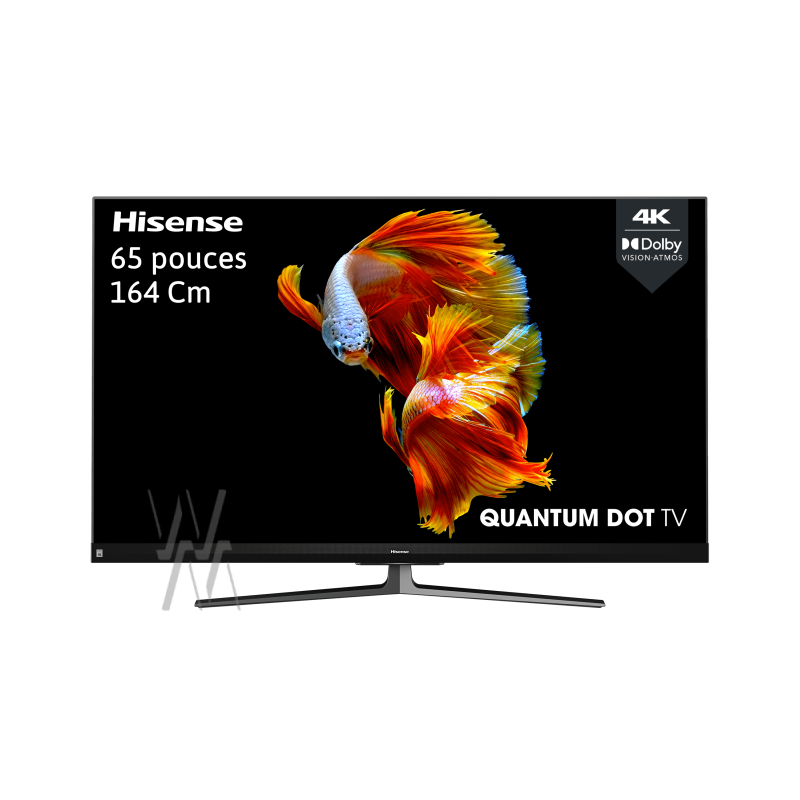 TV QLED 4K 65″ Barre de Son JBL Série U8QF Hisense 65U8QF
