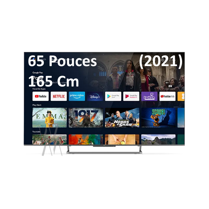 65C728 TV QLED 4K (2021) 65 pouces TCL