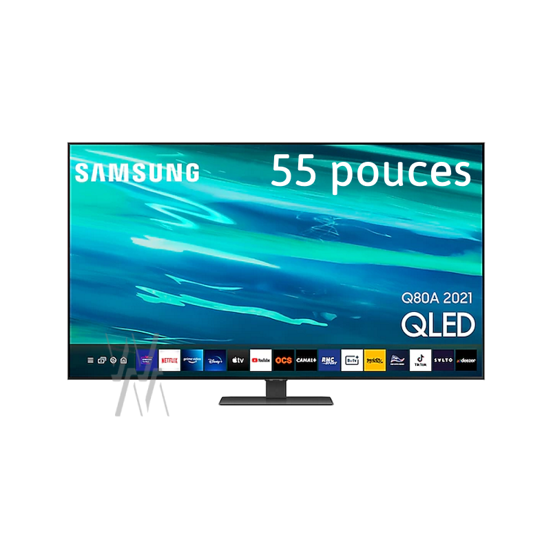 TV QLED 55Q80A 2021 SERIE 8 Samsung
