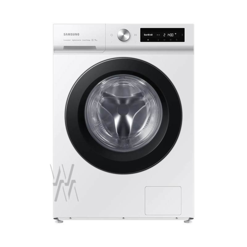 Samsung Machine à Laver Frontale 20kg AI Control Ecobubble WF20DG8650BW - Moteur 20 Ans