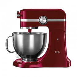 KM54WR Robot pâtissier UltraMix 1000W Red AEG